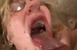 Mature xxx anal and big cum on face