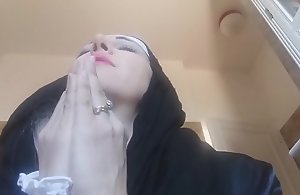 sister chantal is back! the nun we 'round want next. Irreverent and horny, that babe will pee beyond the cross, invoking the ramrod in the ass