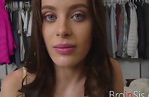 Blackmailing my sexy breast-feed into fucking me- Lana Rhoades