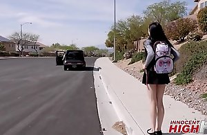 Young High School Girl Marley Brinx Picked Up By Teacher And Taken With reference to Hotel With reference to Fuck