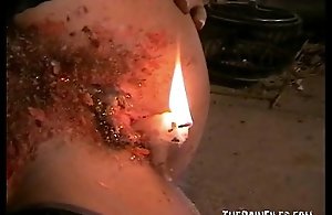 Bizarre blondes self unbearable sexy waxing and