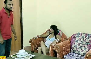 Indian hot milf aunty has hot coition