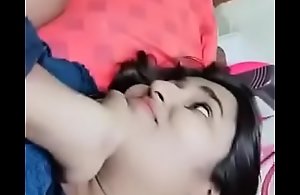 Swathi naidu getting kissed by her old