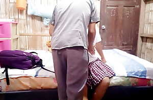 student video scandal !! the teacher taking a lesson to the discontented student