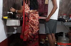 Indian Red Saree Wife Fuck With Hard Fucker (