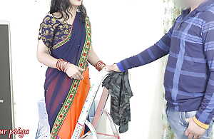 cute saree bhabhi gets naughty with her