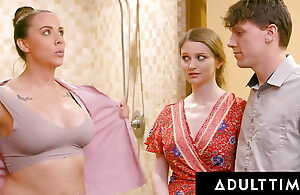 ADULT Duration - MILF Masseuse Chanel Preston Introduces Bunny Colby & Her BF Take 3-Way Nuru Massage!