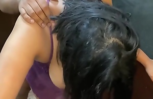 Sri Lankan Maid Shafting In Kitchen While She