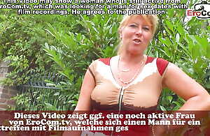 German full-grown Wife share husband at threesome