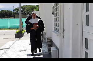 Nun Not Matchless Kneels to Pray
