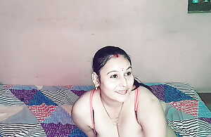 Desi wife puja be hung up on with prem
