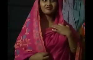 Indian desi become cadger lined by husband