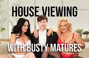 House Viewing respecting Busty Matures and Young