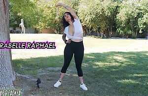 Arabelle Raphael Fucks her Predominating Fan!