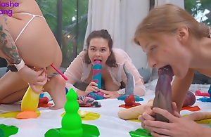 Lesbian Anal Twister Coitus Party Anal