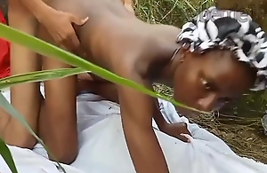 Adaobi Caught Pissing In A Farm Land And