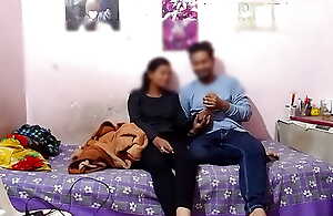 Newly married couples enjoying romantic sex on