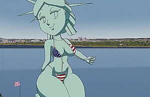 Mentioned of Liberty xxx Tansau (Porn Animation,