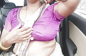 Telugu aunty stepson in resolution car sex part -