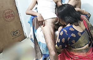 Beautiful indian bhabhi fucked on office chair by neighbour
