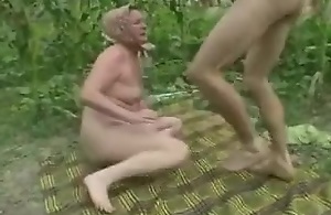 Denhaagman - real granny brutally hard anal