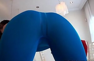 Adaptable yoga BBC slut can't live without anal