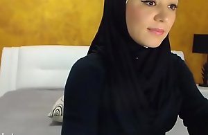 Arab hijab floosie gang  &_ masturbation